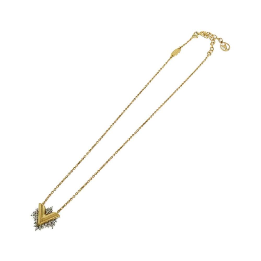 LOUIS VUITTON Gold Necklace - Picture 2 of 6